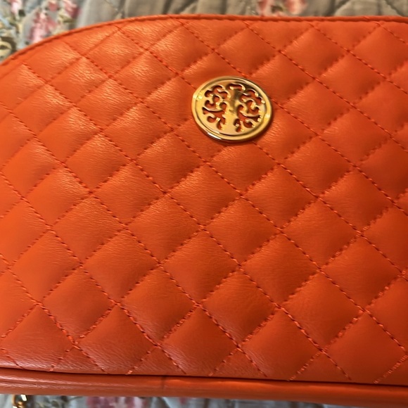 Orange Vegan Purse 9x6 - Picture 6 of 8
